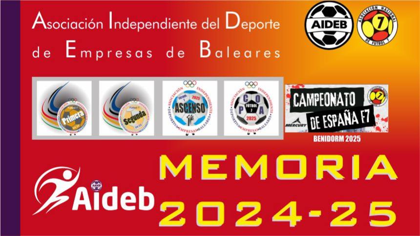 MEMORIA AIDEB 2024/25